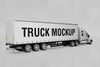 American Truck Mockup Psd