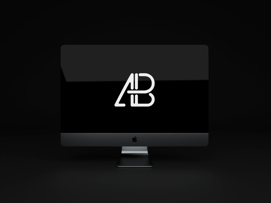 Animated Imac Pro Psd Mockup