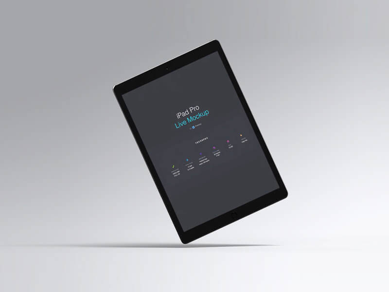 Animated Ipad Pro Mockup