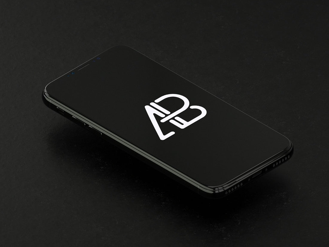 Animated Isometric Iphone X Mockup