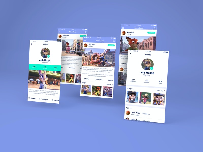 App Presentation Psd Mockup