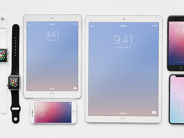 Apple Device Mockups Pack