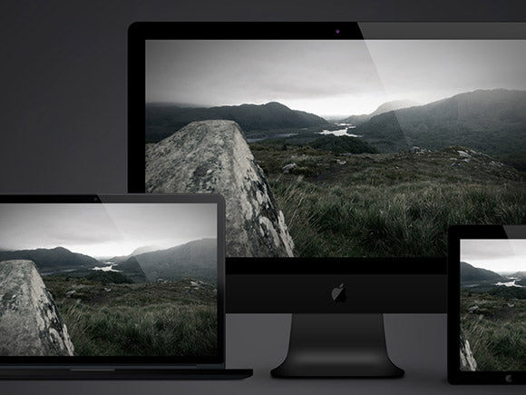 Apple Devices Psd Mockups