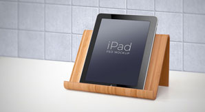 Apple Ipad Vertical Photo Mockup Psd
