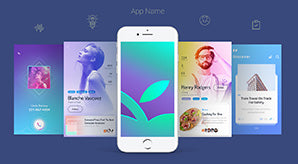 Apple Iphone 7 App Screen Mockup Psd