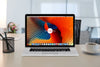 Apple Macbook Pro Retina On Workstation Mockup