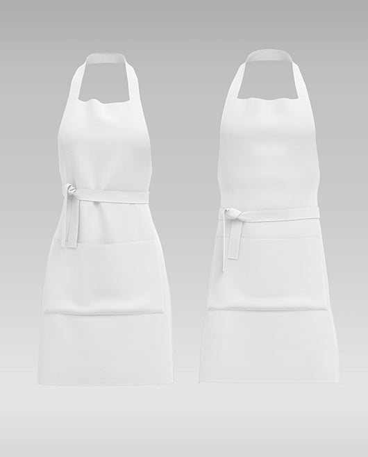 Aprons Set Mockup In Psd