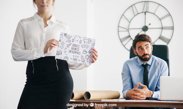 Architect Concept With Paper Mockup Psd