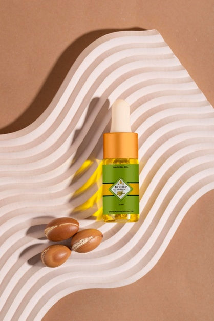Argan Oil Products Mockup Psd