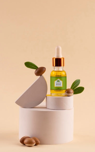 Argan Oil Products Mockup Psd