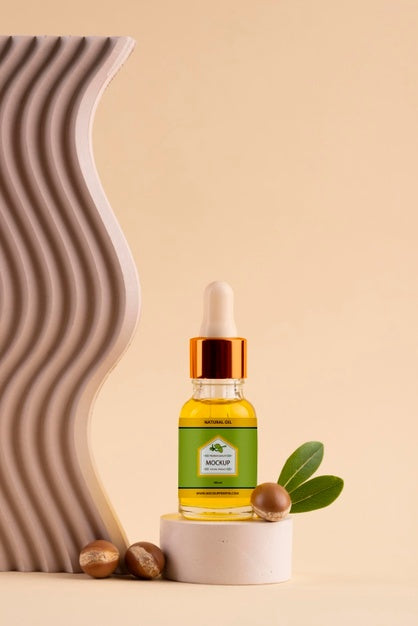 Argan Oil Products Mockup Psd