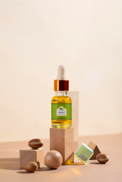Argan Oil Products Mockup Psd