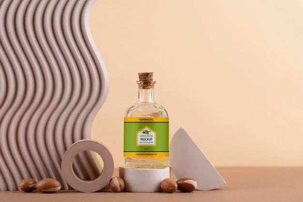 Argan Oil Products Mockup Psd