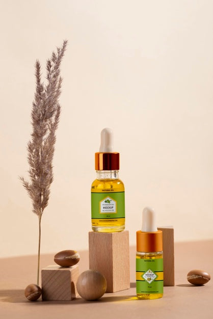 Argan Oil Products Mockup Psd