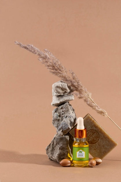 Argan Oil Products Mockup Psd