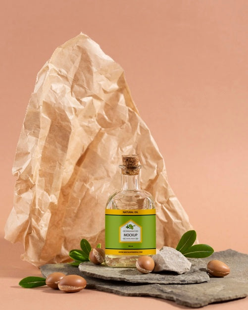 Argan Oil Products Mockup Psd