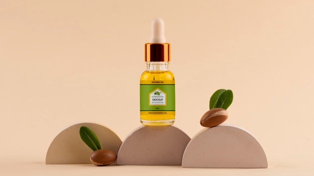 Argan Oil Products Mockup Psd