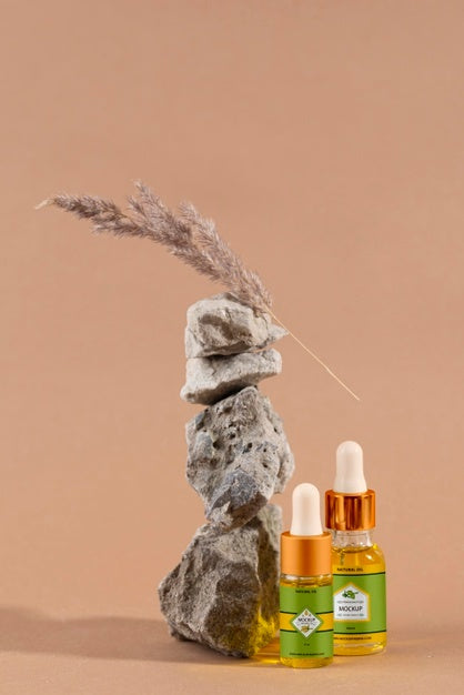 Argan Oil Products Mockup Psd