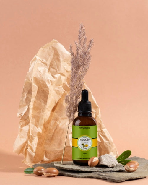 Argan Oil Products Mockup Psd
