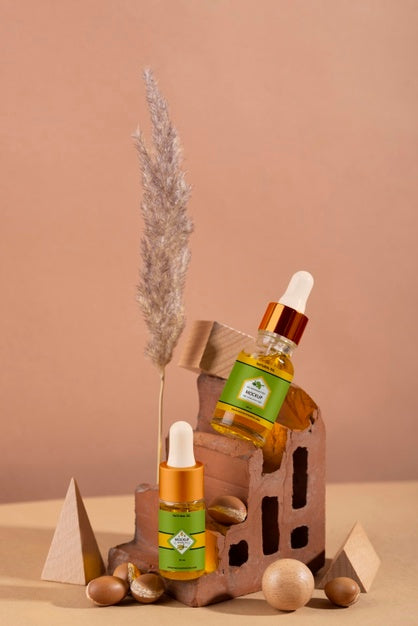 Argan Oil Products Mockup Psd