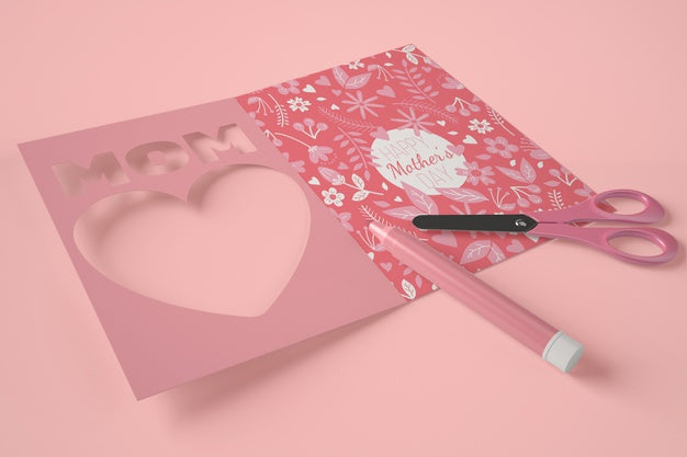 Arrangement For Mother'S Day Mock-Up Psd