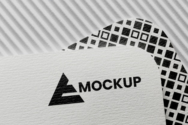 Arrangement Of Branding Mock-Up On Card Psd