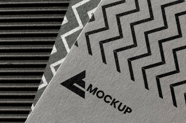 Arrangement Of Branding Mock-Up On Card Psd