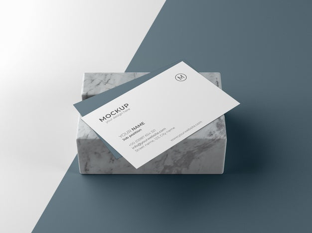Arrangement Of Business Card Mock-Up Psd