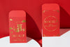 Arrangement Of Chinese New Year Mock-Up Elements Psd