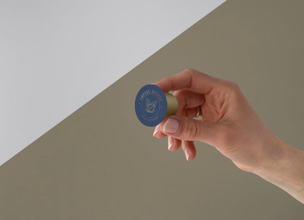 Arrangement Of Coffee Shop Element Mock-Up Psd