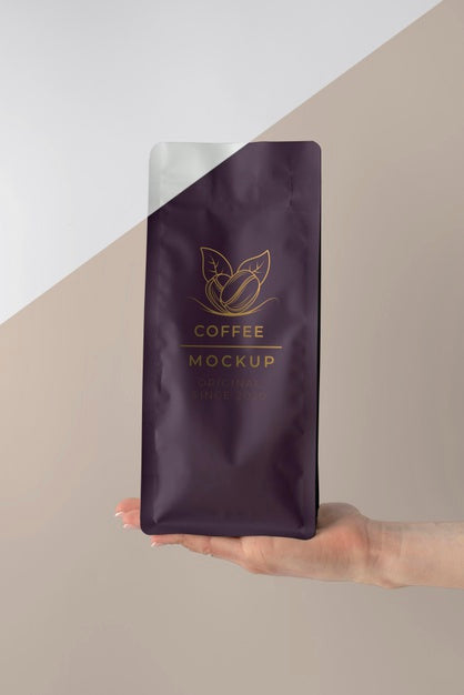Arrangement Of Coffee Shop Element Mock-Up Psd