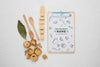 Arrangement Of Delicious Foods With Clipboard Mock-Up Psd