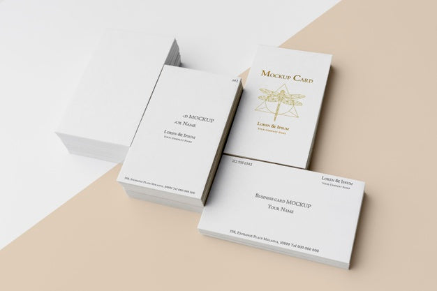 Arrangement Of Mock-Up Business Card Psd