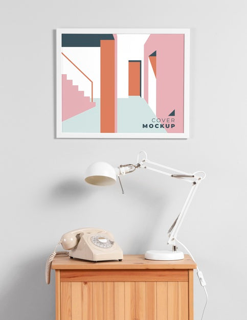 Arrangement Of Modern Mock-Up Frame Psd