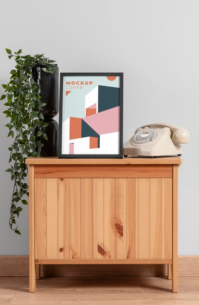 Arrangement Of Modern Mock-Up Frame Psd