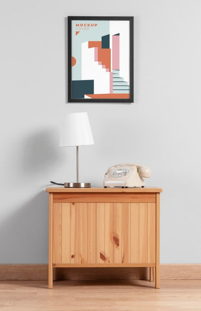 Arrangement Of Modern Mock-Up Frame Psd