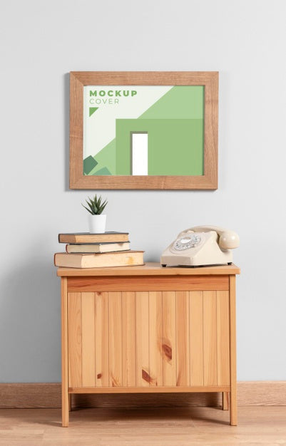 Arrangement Of Modern Mock-Up Frame Psd