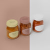 Arrangement Of Spices With Label Mock-Up Psd