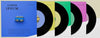 Arrangement Of Vinyl Records Mock-Up Psd