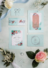 Arrangement Of Wedding Elements With Cards Mock-Up Psd