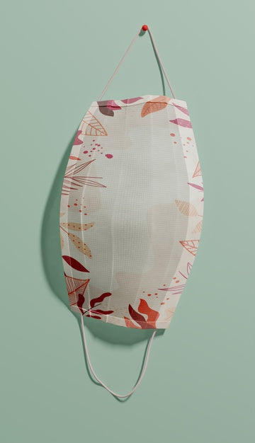 Arrangement With Protection Mask On Hanger Psd