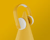 Arrangement With Yellow Headset And Background Psd