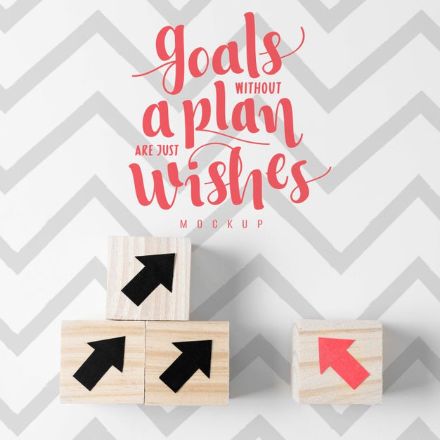 Arrows Concept Mock-Up Psd