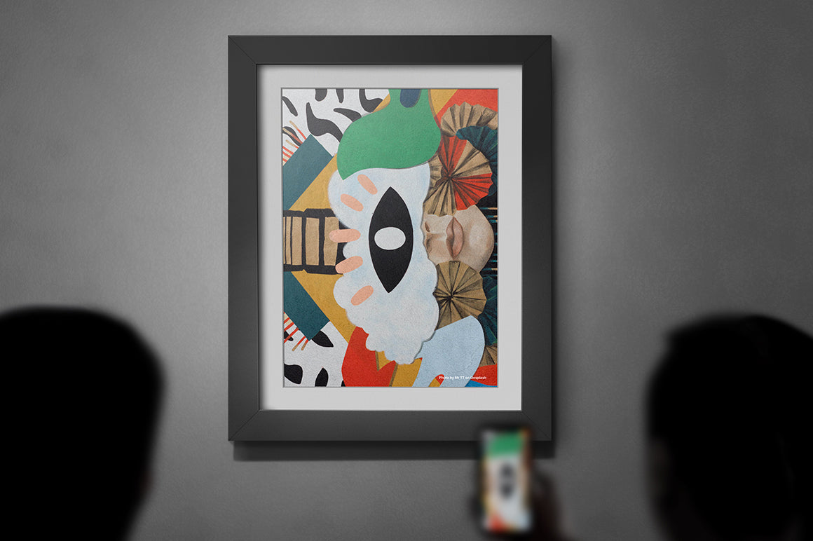 Art Gallery Poster Mockup
