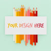 Artist Desk Concept Mock-Up Psd