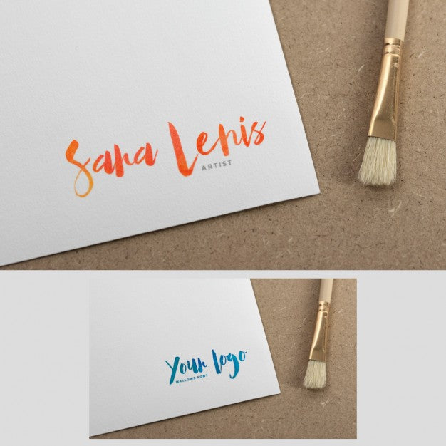 Artist Logo Mock Up Psd