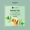 Artistic Concept For Matcha Banner Psd