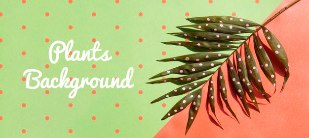 Artistic Drawing On Nature Plants Psd