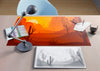 Artistic Drawing On Paper Sheets On Desk Psd
