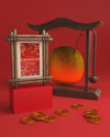 Asian Frame And Decorations For New Year Psd